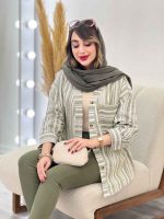مانتو تک جیب سپینود کد 5358 - تصویر 5
