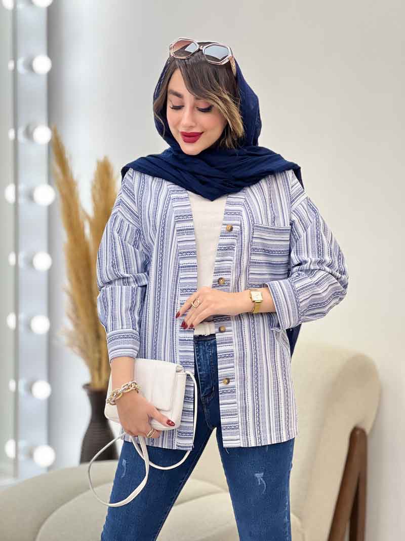 مانتو تک جیب سپینود کد 5358 مانتو تک جیب سپینود کد 5358