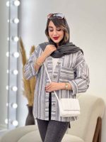 مانتو تک جیب سپینود کد 5358 - تصویر 4