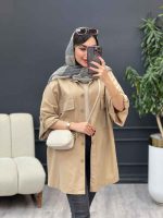 مانتو پانچ جیب پاکتی شیوا کد 5366 - تصویر 14