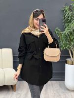 مانتو دو جیب پاکتی سایه کد 5368 - تصویر 8