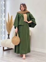 ست کت پانچ و دامن کد 5364 - تصویر 10