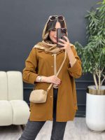 مانتو بغل سه دکمه میسا کد 5373 - تصویر 24
