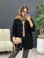 مانتو بغل سه دکمه میسا کد 5373 - تصویر 6