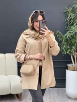 مانتو بغل سه دکمه میسا کد 5373 - تصویر 21