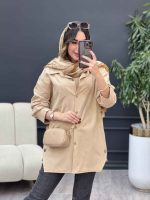 مانتو بغل سه دکمه میسا کد 5373 - تصویر 4