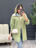مانتو بغل سه دکمه میسا کد 5373 - تصویر 17