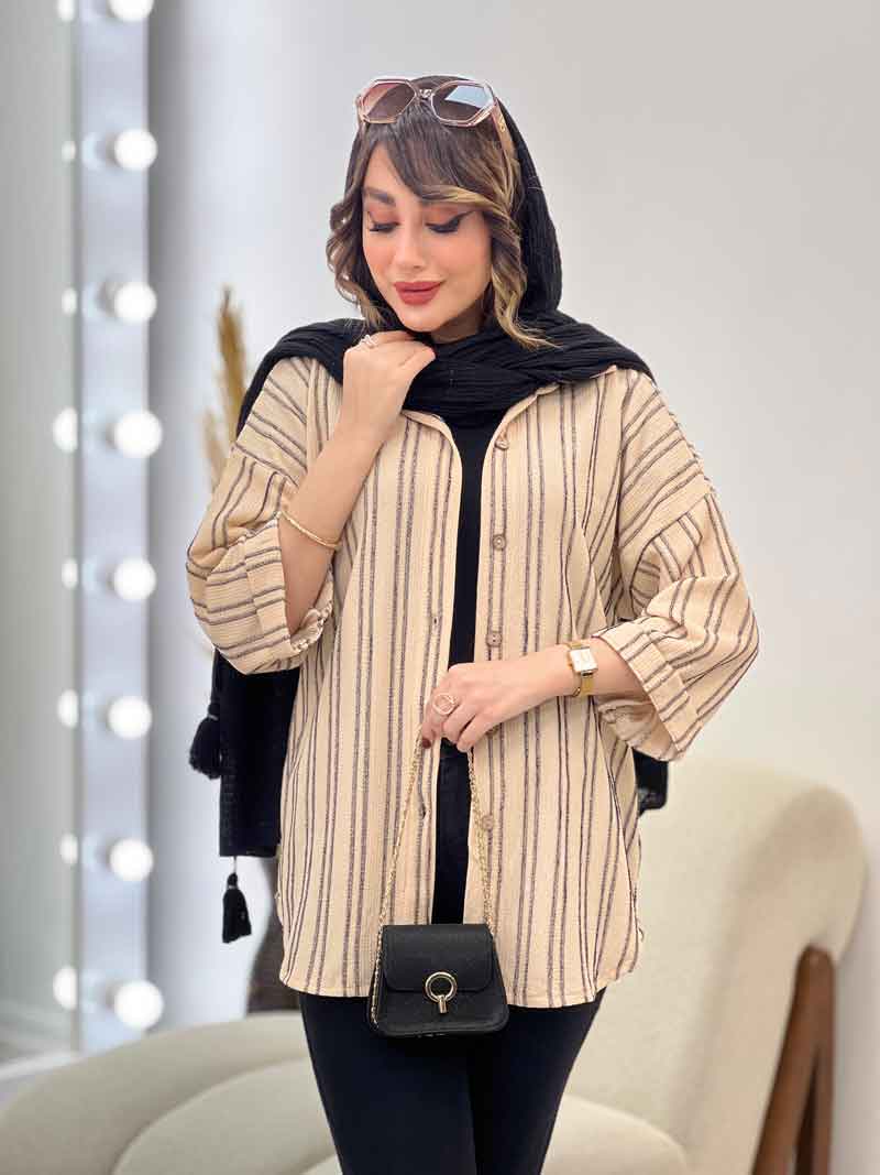 شومیز پایین هلال آیناز کد 5378 شومیز پایین هلال آیناز کد 5378