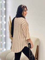 شومیز پایین هلال آیناز کد 5378 - تصویر 8