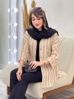 شومیز پایین هلال آیناز کد 5378 - تصویر 11