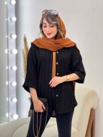 شومیز پایین هلال آیناز کد 5378 - تصویر 3