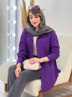 مانتو پشت دکمه ستایش کد 5367 - تصویر 17
