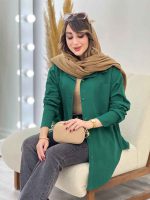 مانتو پشت دکمه ستایش کد 5367 - تصویر 24