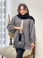 مانتو آستین پیله گیتا کد 5376 - تصویر 10