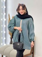 مانتو آستین پیله گیتا کد 5376 - تصویر 3