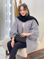 مانتو آستین پیله گیتا کد 5376 - تصویر 6
