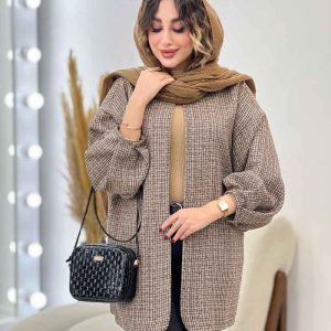 مانتو آستین پیله گیتا کد 5376
