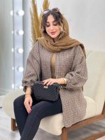 مانتو آستین پیله گیتا کد 5376 - تصویر 12