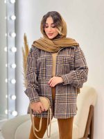 شکت چهارخونه دو جیب کد 5382 - تصویر 21