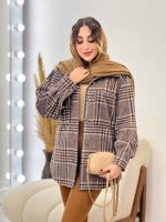 شکت چهارخونه دو جیب کد 5382 - تصویر 31