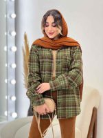 شکت چهارخونه دو جیب کد 5382 - تصویر 20