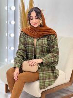 شکت چهارخونه دو جیب کد 5382 - تصویر 30