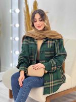 شکت چهارخونه دو جیب کد 5382 - تصویر 7