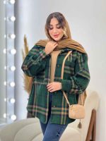 شکت چهارخونه دو جیب کد 5382 - تصویر 18