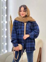 شکت چهارخونه دو جیب کد 5382 - تصویر 28