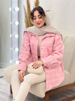شکت چهارخونه دو جیب کد 5382 - تصویر 34