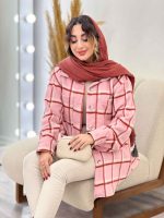 شکت چهارخونه دو جیب کد 5382 - تصویر 35