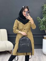 مانتو ژیله جیب نما هلیا کد 4977 - تصویر 17