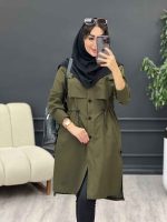 مانتو ژیله جیب نما هلیا کد 4977 - تصویر 20