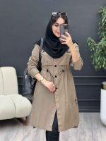 مانتو ژیله جیب نما هلیا کد 4977 - تصویر 6