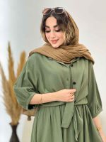 ست پیراهن دو تکه آستین پیله کد 5352 - تصویر 2