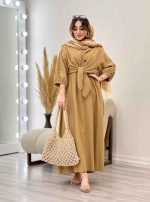 ست پیراهن دو تکه آستین پیله کد 5352 - تصویر 17