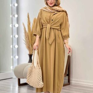 ست پیراهن دو تکه آستین پیله کد 5352