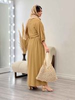 ست پیراهن دو تکه آستین پیله کد 5352 - تصویر 5