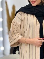 مانتو آستین پاکتی ارمغان کد 5379 - تصویر 5
