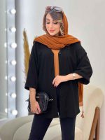 مانتو آستین پاکتی ارمغان کد 5379 - تصویر 9