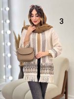 مانتو پولک دوزی پایین ریش کد 5335 - تصویر 10