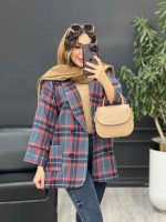 پالتو چهار دکمه دو جیب کد 5389 - تصویر 7