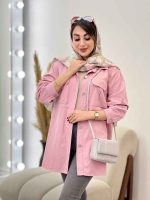 مانتو جیب پیله آستین برش دار کد 5392 - تصویر 9