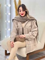 شکت چهارخونه دو جیب کد 5393 - تصویر 26