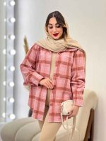 شکت چهارخونه دو جیب کد 5393 - تصویر 25