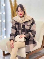 شکت چهارخونه دو جیب کد 5393 - تصویر 24