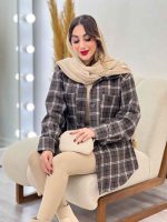 شکت چهارخونه دو جیب کد 5393 - تصویر 7