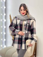 شکت چهارخونه دو جیب کد 5393 - تصویر 16