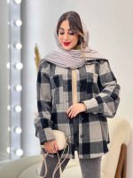 شکت چهارخونه دو جیب کد 5393 - تصویر 15