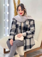 شکت چهارخونه دو جیب کد 5393 - تصویر 23